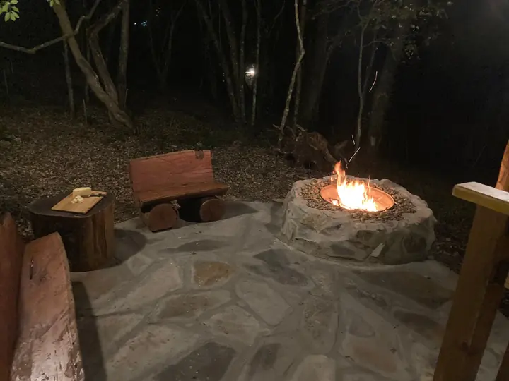 Açude e bosque
