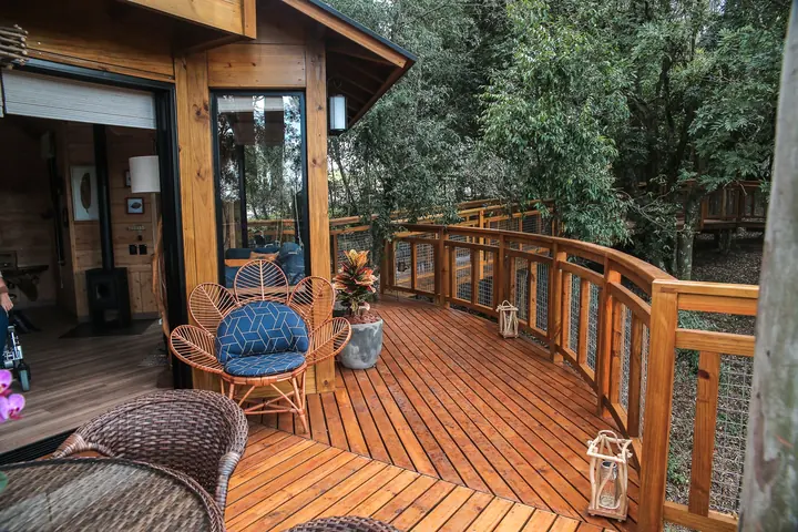Deck e varanda